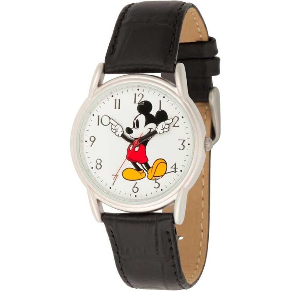 NWT - Disney Mickey Mouse Adult Classic Cardiff Articulating Hands Analog Quartz